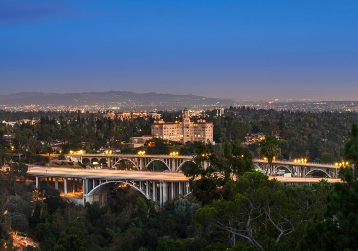 scenic bridges Pasadena